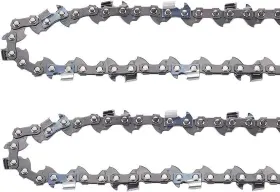 34dl Anzac 8 Inch Pole Saw Chain 2-pack - Fits Ryobi Dewalt Sun Joe Craftsman .043