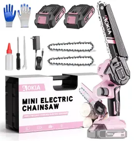 Aokia 198715877717 Cordless Mini Chainsaw 21v 6in Electric Handheld And Portable Power Ch