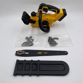 Apexpower 755139190244 12ft Cordless Brushless Chainsaw For Dewalt 20v Battery Auto Oiler Low Kickback