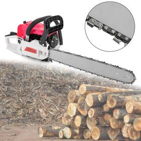 Autojare H014-a009 52cc 20 Inch Gasoline Chainsaw Powered Wood Cutting Engine Gas Crankcase Chain Saw 9