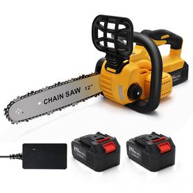 Avitomo 711727268216 12-inch Cordless Chainsaw Brushless 2 4.0ah Battery Tool-free Chain Tensi