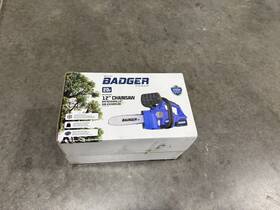 Badger Wb20vcs2ah Wb20vcsah Wild Power Chainsaw 4ah Battery And Charger Included Blue