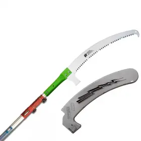 Barnel Usa 744759270641 17 Inch Curved Arborist Blade With 7-1/2 Ft. To 19 Telescoping Pole Saw