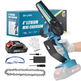 Beedeck 717049729433 Mini Chainsaw Cordless Handheld Chain Saw Portable Electric Cordles