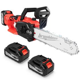 Beedeck 810147640843 12 Inch Electric Chainsaw Cordless 20v Battery Power Chain Saw C