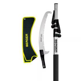 Berger 726084508088 Professional Grade Arboricide Telescopic Pole Saw Set 2.7 Ft. -6.2 Extendab