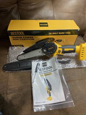 Bestool Lw-j46-lj-dlj-01 Mini Chainsaw Compatible For Dewalt 20v Battery No 6-inch 850w