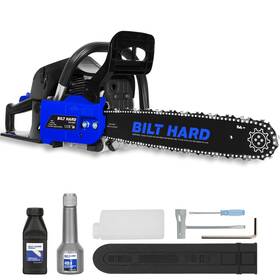 Bilt Hard Tna-0004 18 Inch Gas Chainsaw 46cc 2.4 Hp Power Chain Saw With Automatic Oiler 2