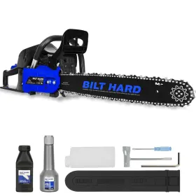 Tna-0009 Bilt Hard 22 In 56cc 3.1 Hp Gas Powered Chainsaw With Automatic Oiler Petrol Handheld Saw