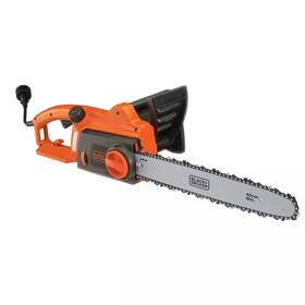 Black Decker 313114080098 16 Inch 12 Amp Corded Electric Rear Handle Chainsaw With Automatic Oiler