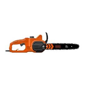 Black Decker 885911735445 14 Inch 8 Amp Corded Electric Rear Handle Chainsaw With Automatic Oiler