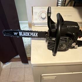 Black Max Bm3716wm Chainsaw 16 Inch Gasoline 38.6cc Chain Brake Metal Plastic