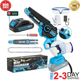 53002 Branded Mini Chainsaw 6 Inch Cordless Wood Ranger With 21v 2.0ah Battery