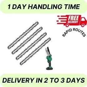 Branded 723497118743 Mini Chainsaw Chain 6inch For Cordless Electric Handheld 4pack