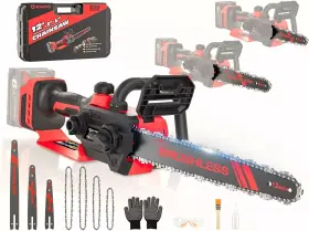 1000w Branded 726084926837 3-in-1 Chainsaw For Milwaukee M18 18v Battery 12-inch/ 8-inch/ 6-inch Cord