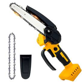 Branded 726085018333 6 Inch Mini Chainsaw Cordless Compatible With Dewalt 20v Battery Tool Only