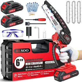 Mcs-005 Branded Mini Chainsaw 6 Inch Cordless Light Electric Small Handheld