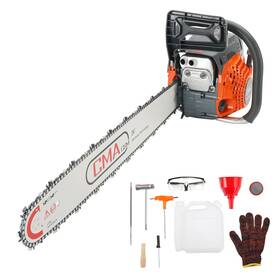 Bruce&shark H014-a020 24 Inch 68cc Gasoline Chainsaw Cutting Wood Gas Sawing Aluminum Crankcase Chain Saw/