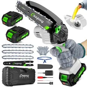 67e2939069c16d994e43549c Ceepuy Mini Chainsaw Cordless 6 Inch Portable Electric With Automatic