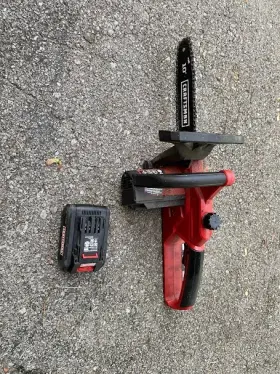 151.74941 Craftsman 24v 24 Volt Li-ion Chainsaw Chain Saw - With Charger And Battery