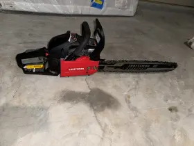 8f2651 Craftsman 2651 20-inch Gas Chainsaw Red Black Anti-vibration Handle Model