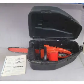 358.34760 Craftsman 358.3476 14 Inch Electric Chainsaw 12 Amp Poulan Hardcase Well-maintained