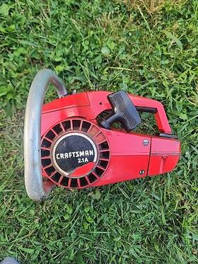 Craftsman 358.350942 2.1a Model Chainsaw Power Head Only For Parts Or Repair