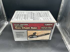 Craftsman 7135514 Nos Vintage Sears 33cc 14 Inch Gas Chainsaw New In Box