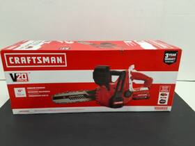 Craftsman Cmccs61001 V20 10 Inch Cordless Battery Chainsaw Kit