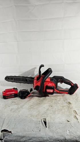 Craftsman Cmccs630 V20 Rp 12 Inch Chainsaw With Battery And Charger