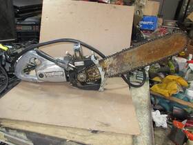 David Bradley 353.88160 Vintage Chainsaw Works Great
