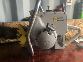 David Bradley 917.60005 Chainsaw 917.60003 Rare Find Nice Bar And Chain - Please Read