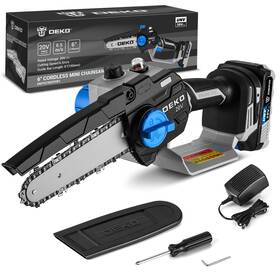 Dekopro Dkpgcsb20vb1-k1bs-gbaz Mini Chainsaw Cordless 6 Inch Small Electric Hand Battery Powered H