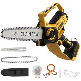 Demima 711663801575 Mini Chainsaw For Dewalt 20v Max Battery 8-inch And 6-inch 2-in-1 Cordless E