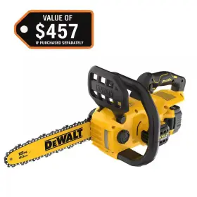 Dewalt 744110942040 20v Max 12 Inch Cordless Battery Powered Chainsaw Kit With 1 5 Ah And Ch