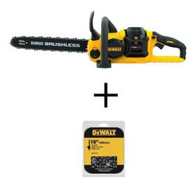 Dewalt Dccs670t1wt616t Chainsaw Kit 16 Inch 60v Max Brushless With 2ah Battery Charger 56 Link