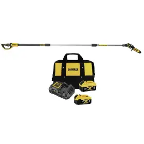 Dcps620bdcb246ck-bndl Dewalt 20v Max Xr Pole Saw With 6 Ah/4 Ah Battery And Charger Starter Kit Bundle New