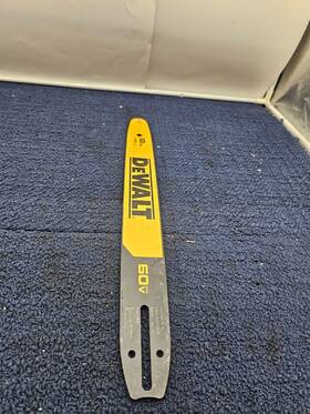 Dewalt Dwzcsb18 Replacement Chainsaw Bar 18 In L 0.05 Gauge 3/8 Inch Pitch