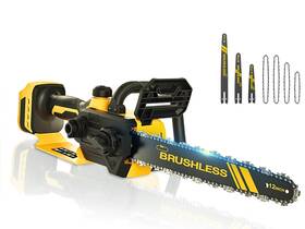 Dinftin 027685453440 3-in-1 Cordless Chainsaw Compatible For Dewalt 20v/60v Max Battery 12/8/6 Inch