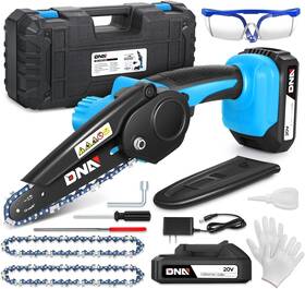 Dna Motoring 194286343729 Mini Chainsaw 6 Inch Electric Cordless Handheld