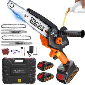 Docsmart Cs08o Cordless Electric Mini Tree Saws 8 Inch And 6 Brushless Chainsaw Rechargeable