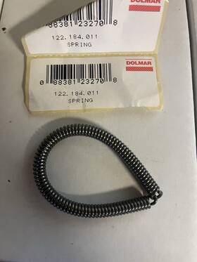 Dolmar 122184011 Nos Oem Clutch Spring 109-115 112-120 116si-120si 123 133 143 309