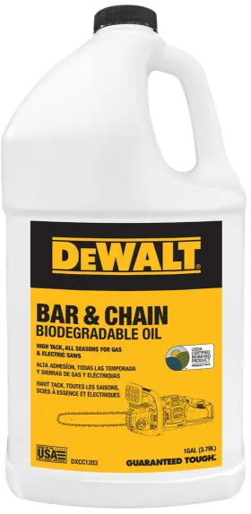 Dxcc1202 Dynamic Green Products Inc Dewalt Biodegradable Chainsaw Oil High Performance Non Toxic Professional Lub