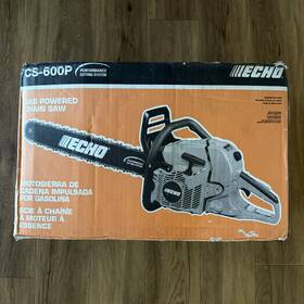 Echo 600p Cs - Gas Powered Chainsaw No Blade Great Condition