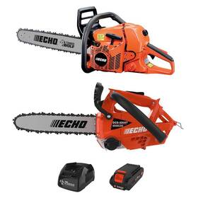 Echo 743184024706 Outdoors Eforce 56v Cordless Battery Chainsaw Combo Kit Charger 2-tool