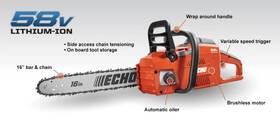 Echo Ccs-58v2ah Tool And Charger Only Not Battery