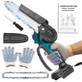 Edtran 768510995703 Mini Chainsaw For M-akita 18v Battery 600 W Brushless Electric 6 Inch