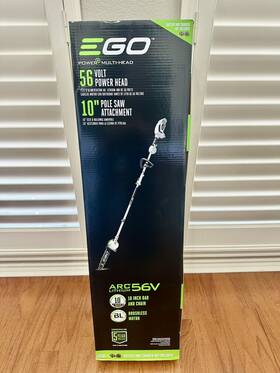 Ego Power Mps1000 Pole Saw Attachment With Head - Battery And Charger Not Included