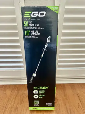 Mps1000 Ego Power Pole Saw Attachment With Head - Battery And Charger Not Included