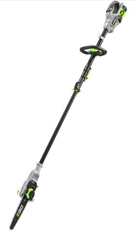Ego Ps1001 10-inch Telescopic Led Cut Line Indicator Pole Saw Kit Black